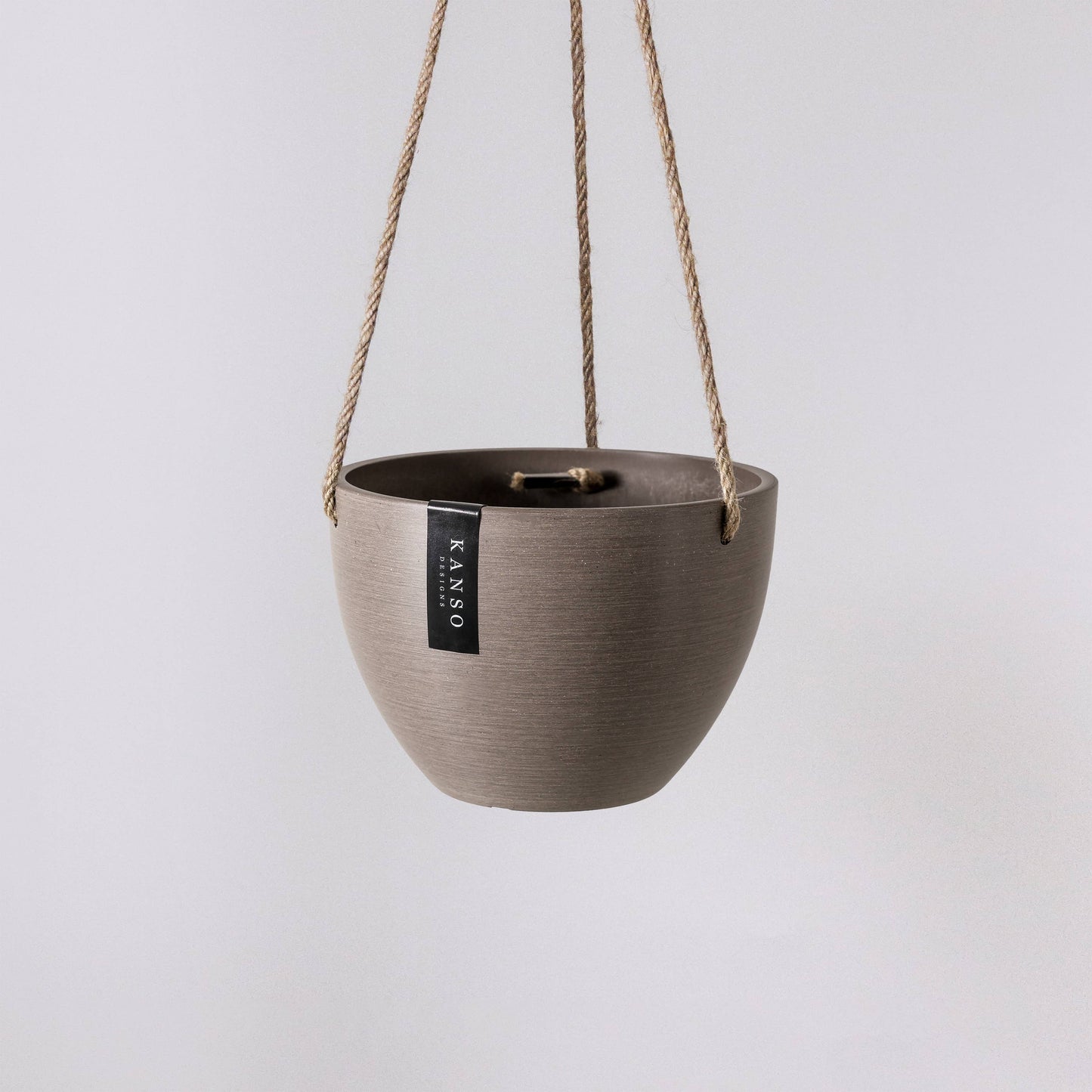 8" | 12" Signature Stone Hanging Planter Pot | 4 Colorways