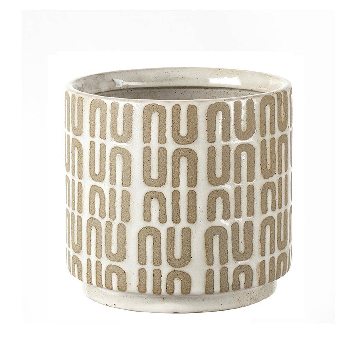 Truu Design Arches Ceramic Planter, 3 Sizes