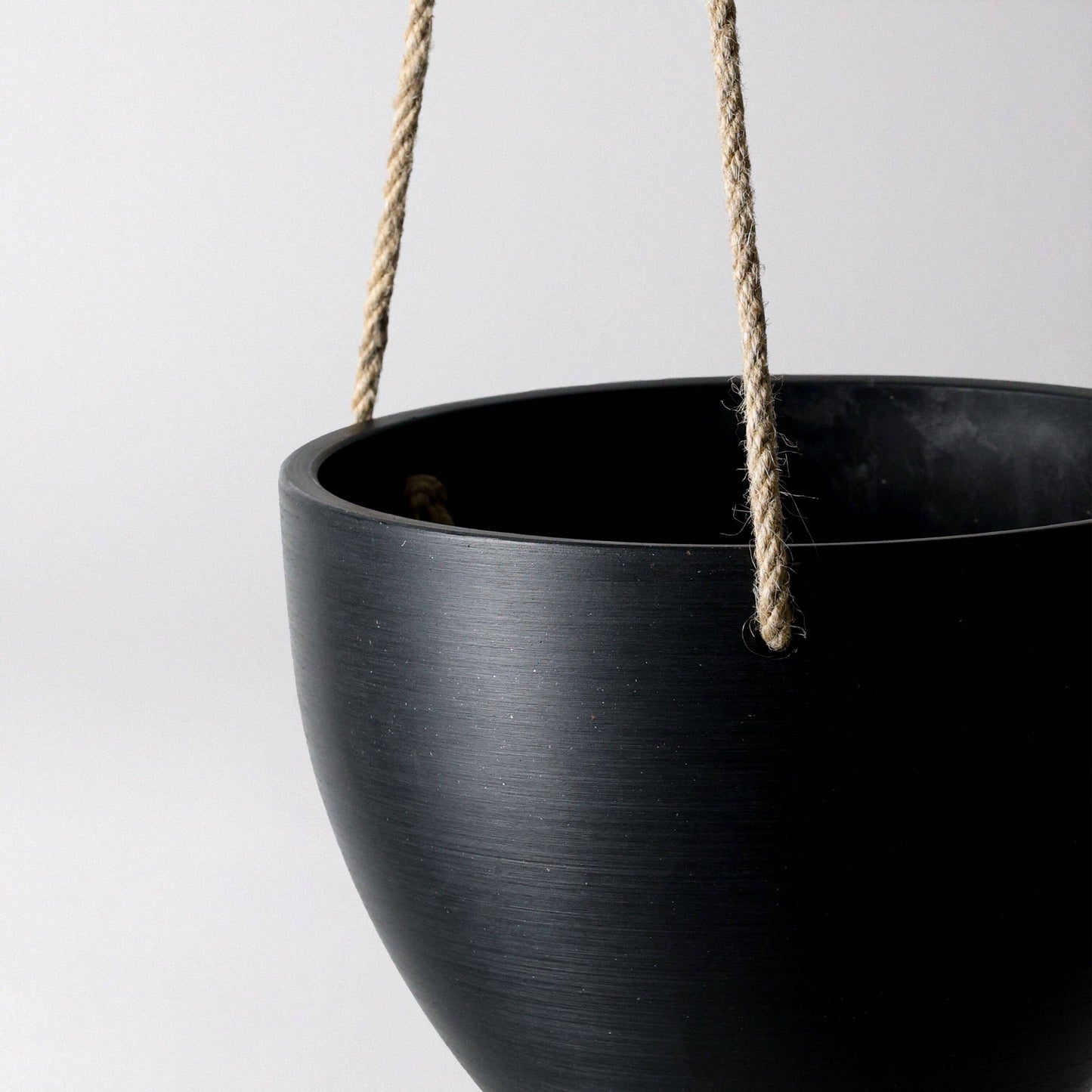 8" | 12" Signature Stone Hanging Planter Pot | 4 Colorways