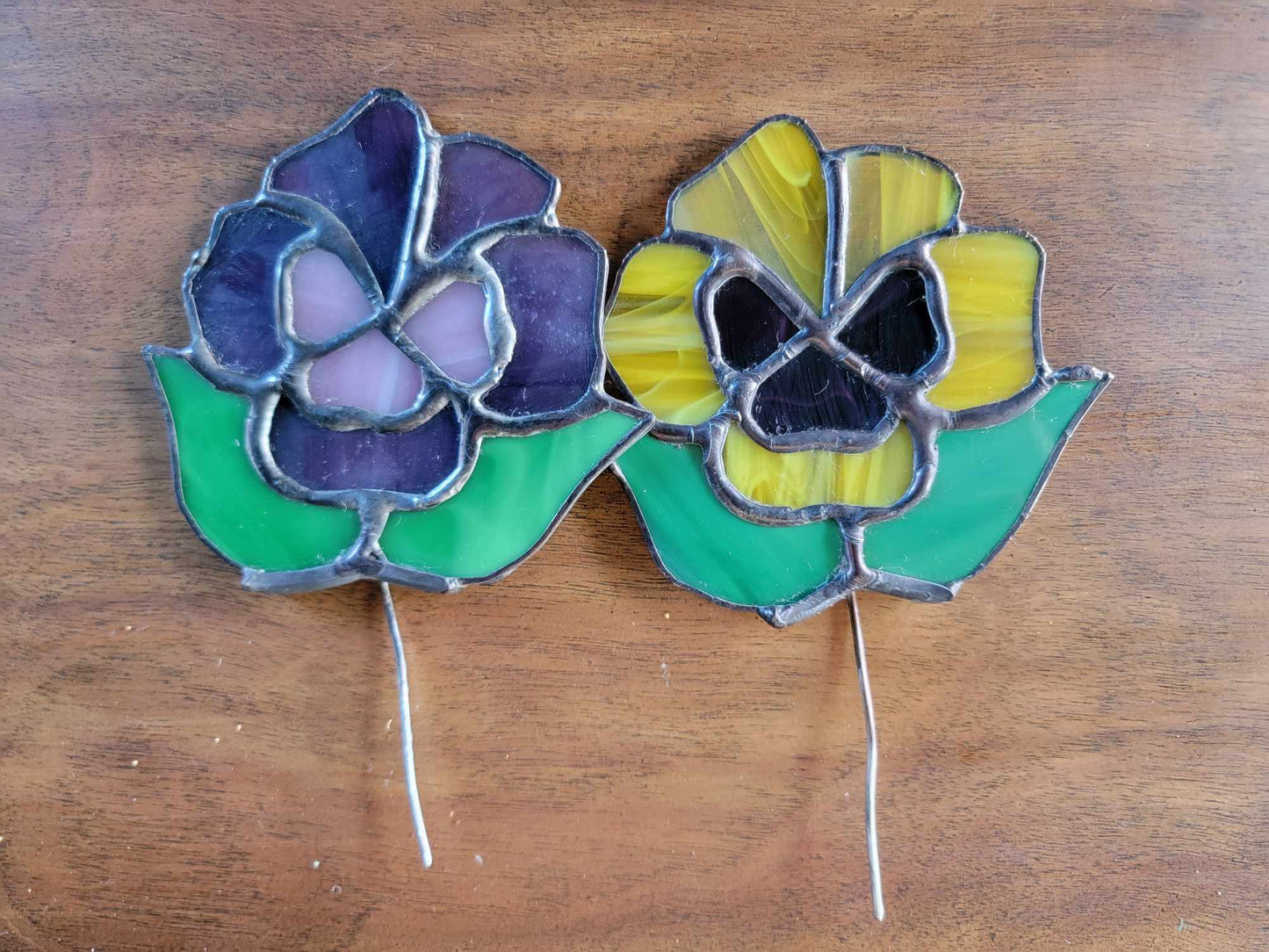 Pansy with stem