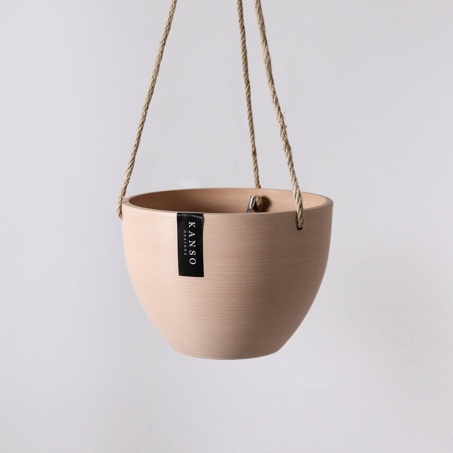 8" | 12" Signature Stone Hanging Planter Pot | 4 Colorways
