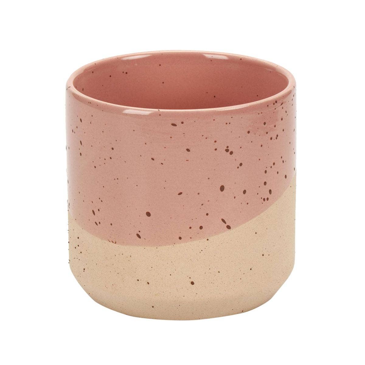 Truu Design Dipped Glaze Planters/Plant Pots, 5.1"D, 3 Col.