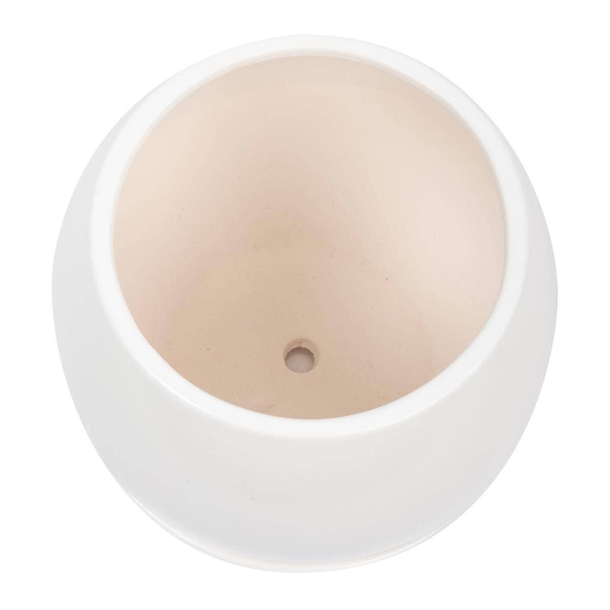 Truu Design Matte Ceramic Planter 6"D