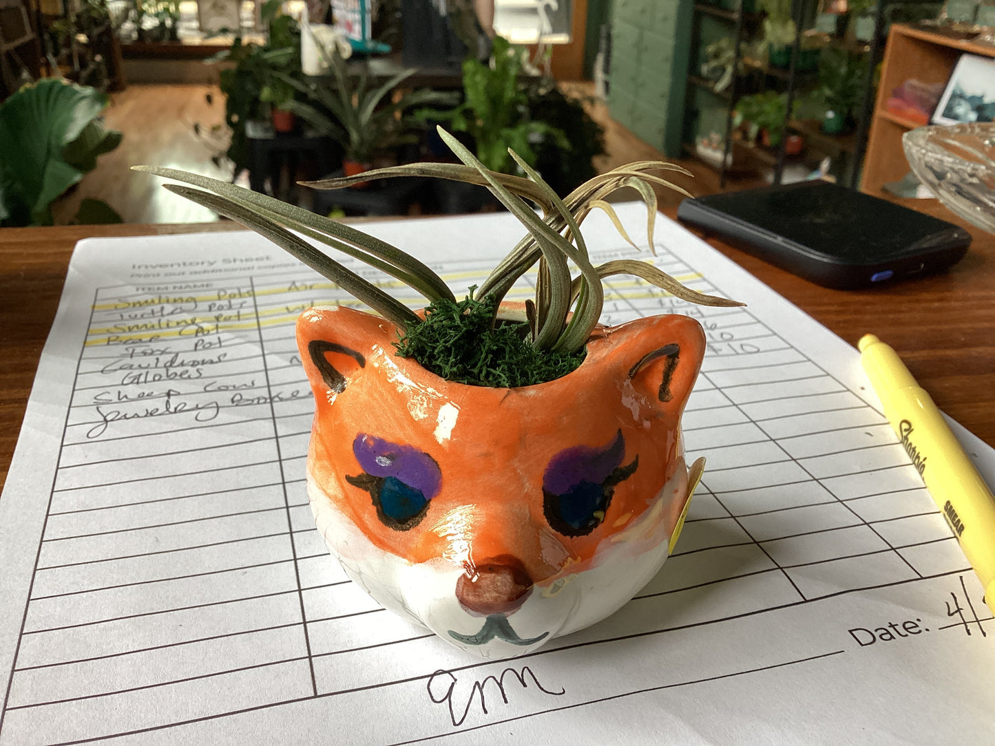 Air plant pots by Em Masi