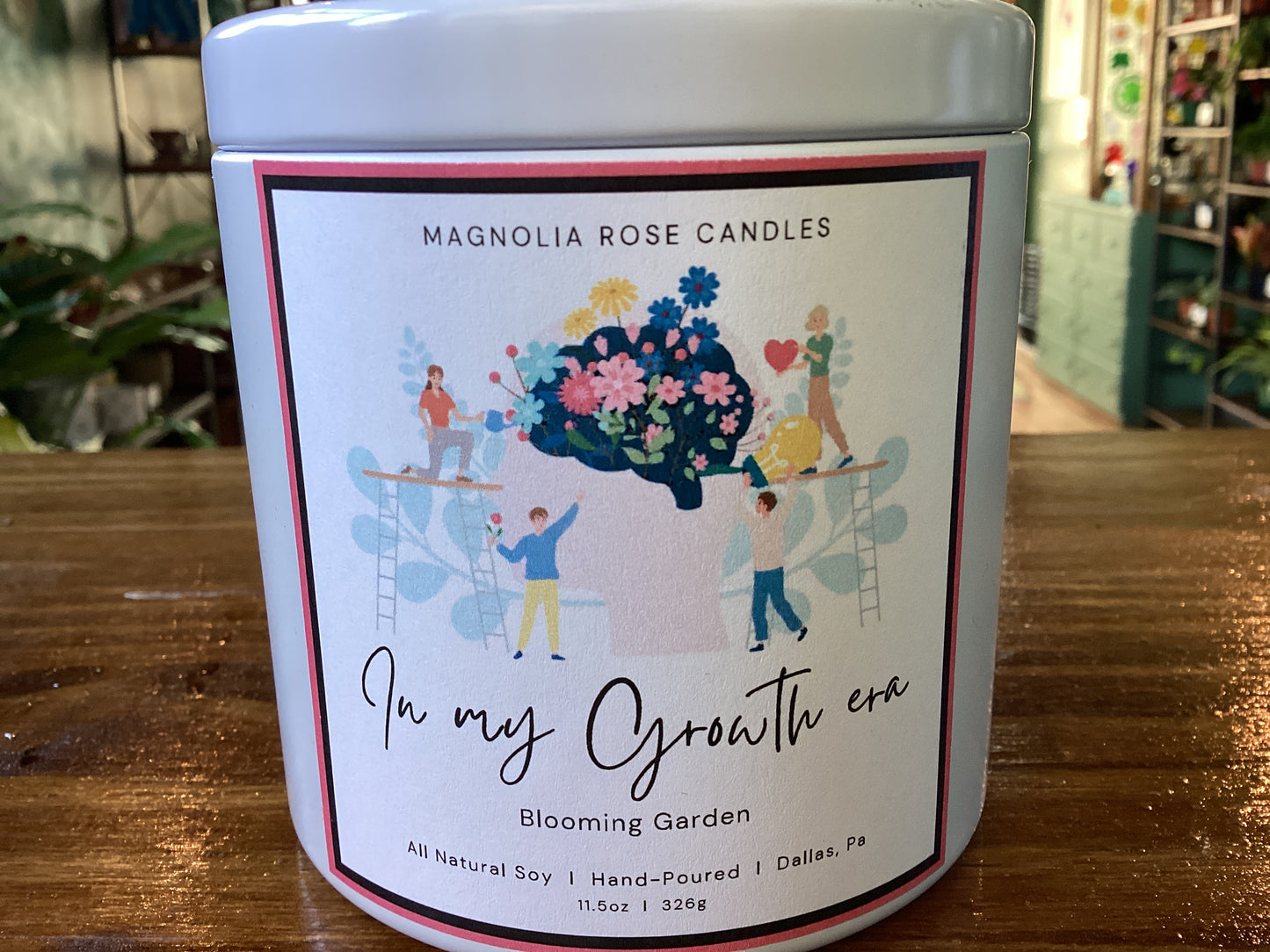 11.5oz Magnolia Rose Candles