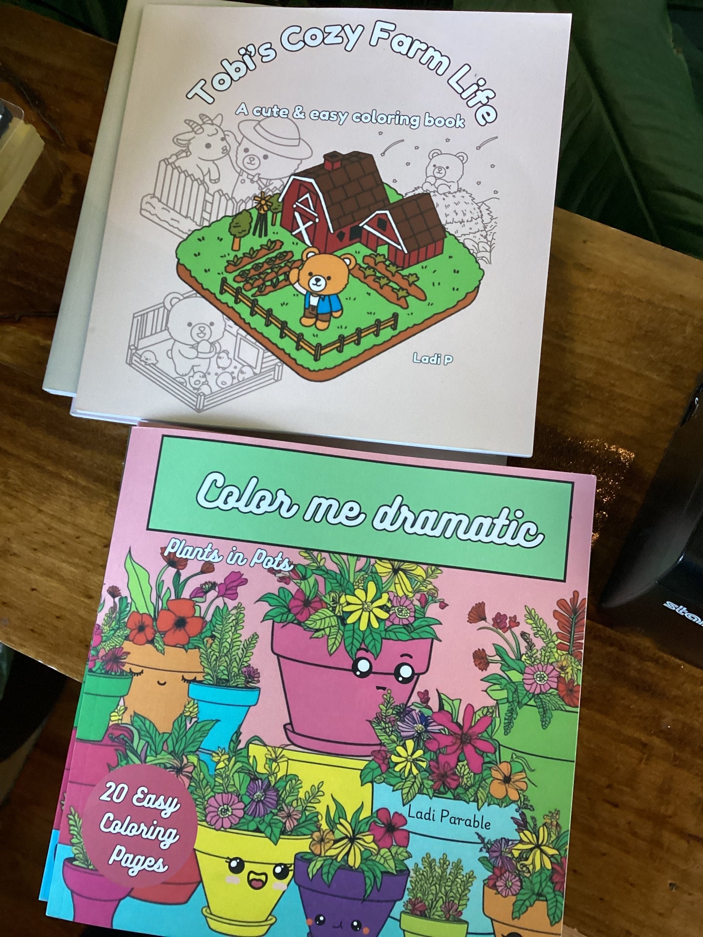 Lady P Coloring Books