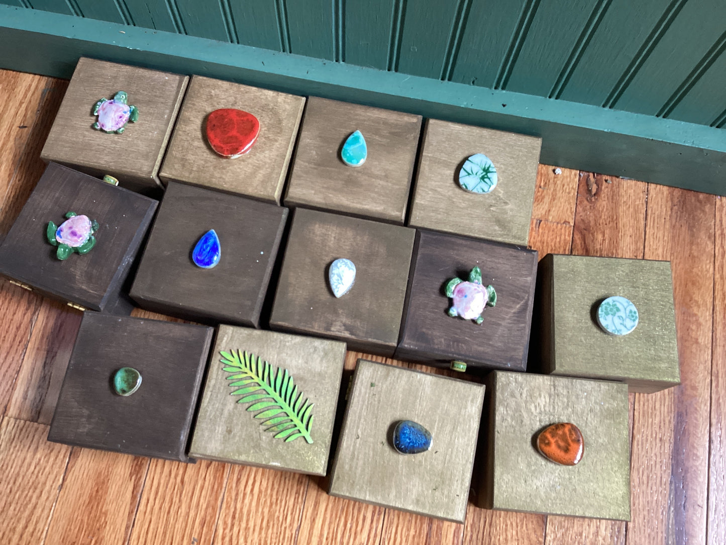 Jewelry boxes by Em Masi