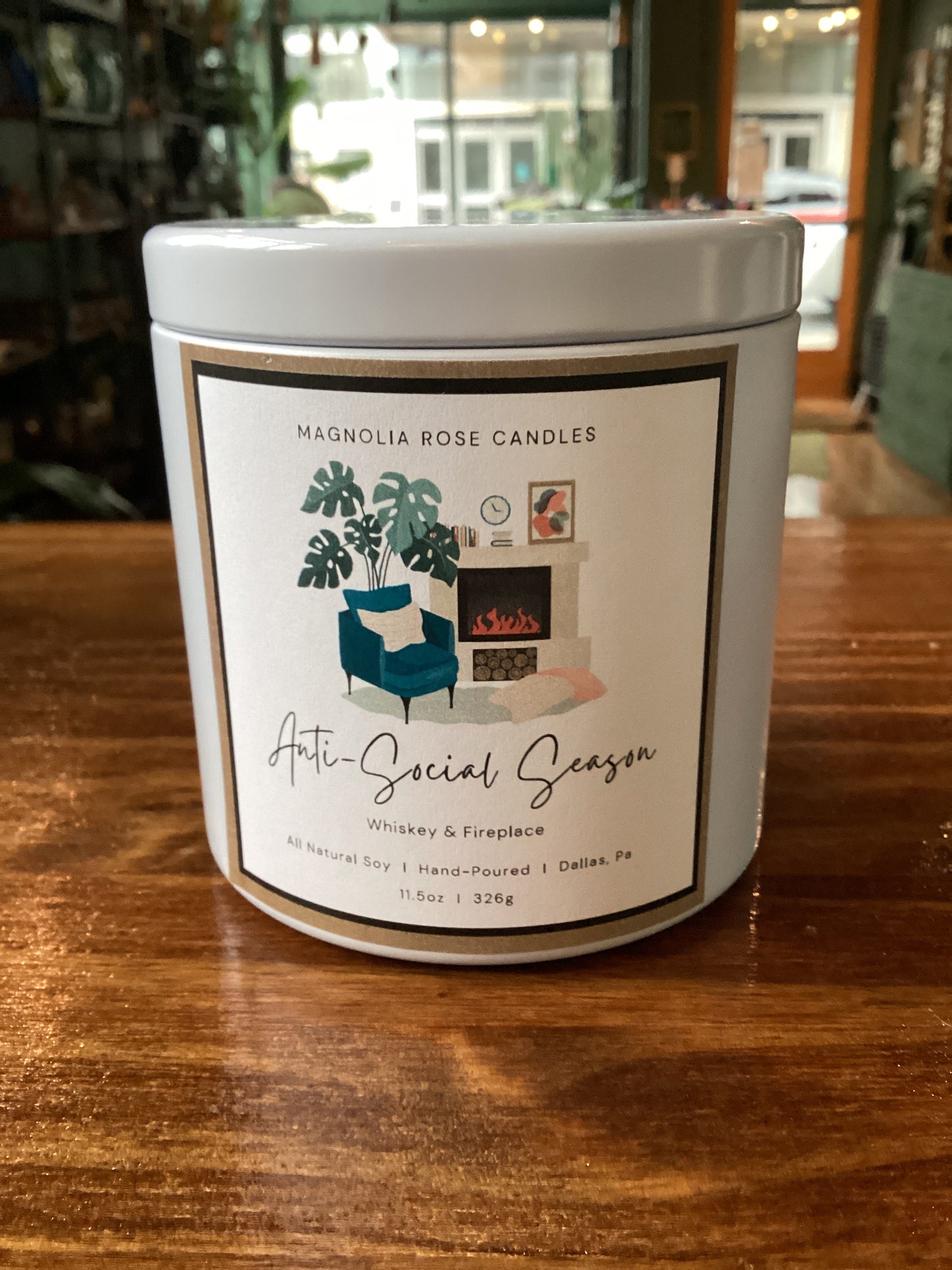 11.5oz Magnolia Rose Candles