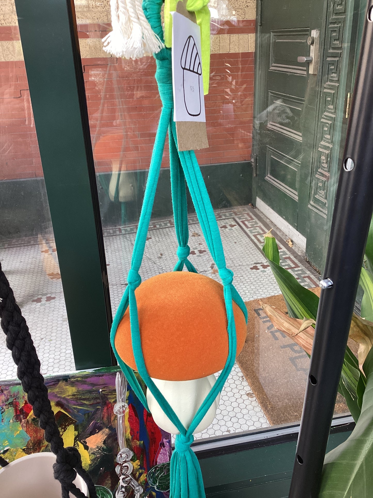 Macrame hangers by Kristin Manganella - SPRING 2025