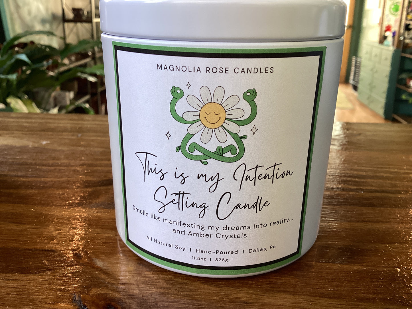 11.5oz Magnolia Rose Candles