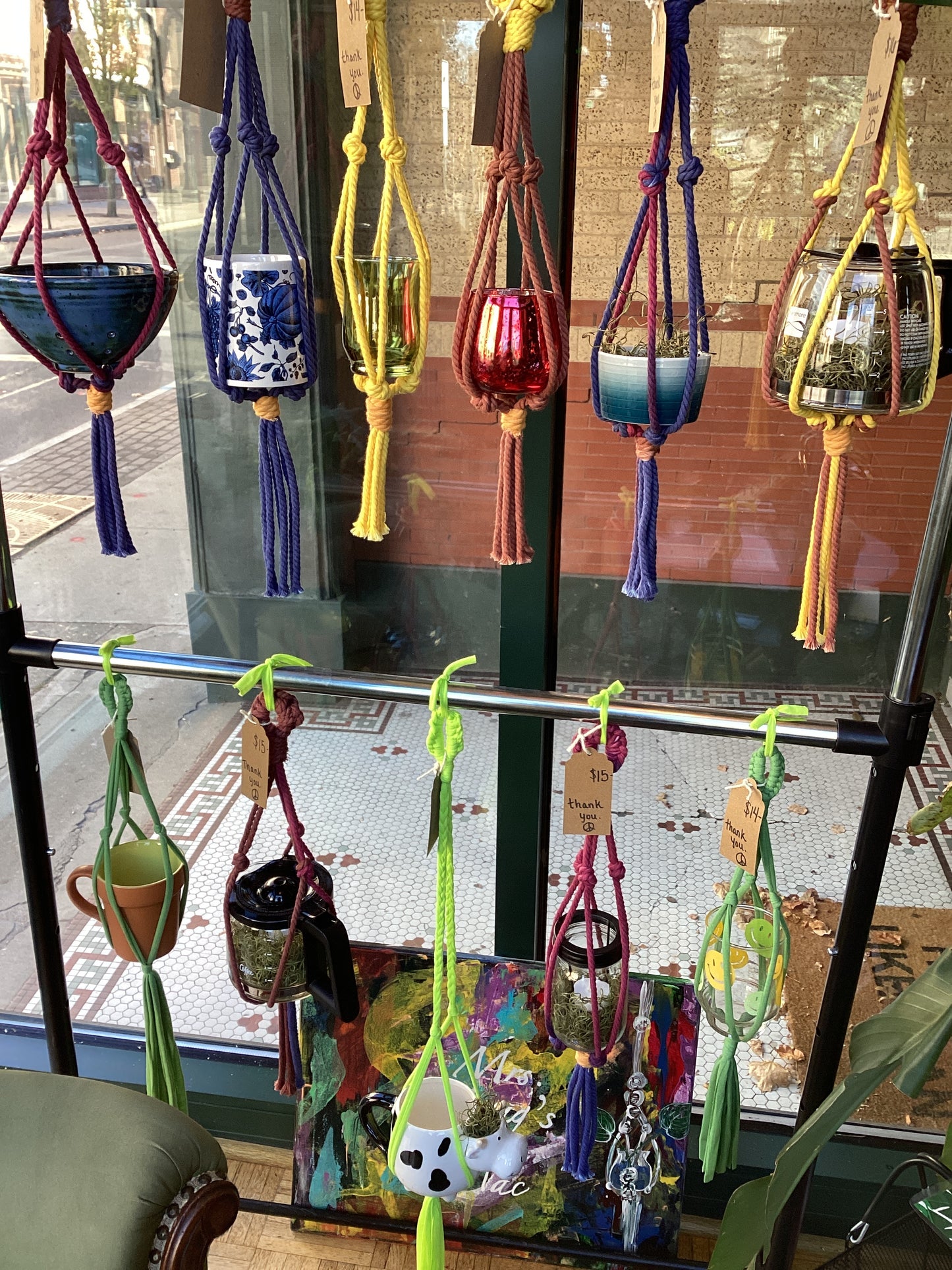 Macrame Hangers by Kristin Manganella - WINTER 2024