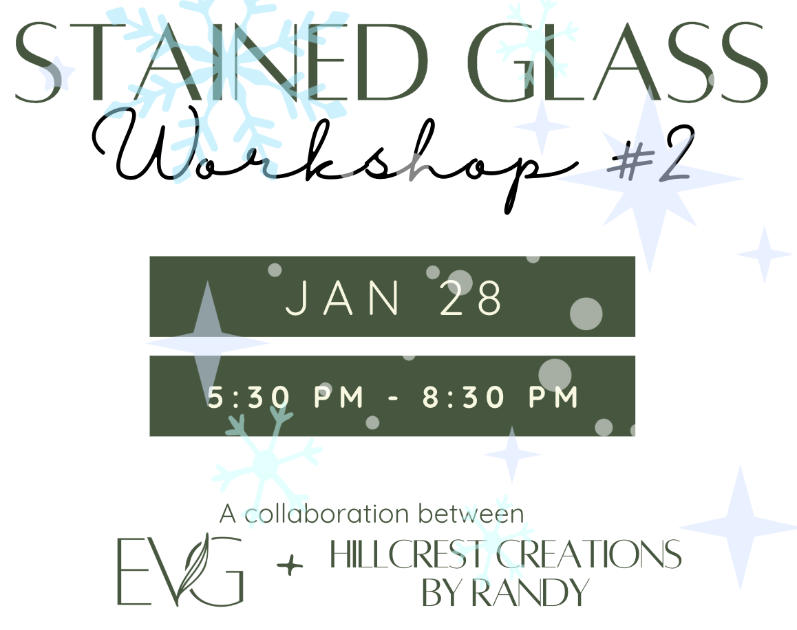 Winter Stained Glass Workshop #2