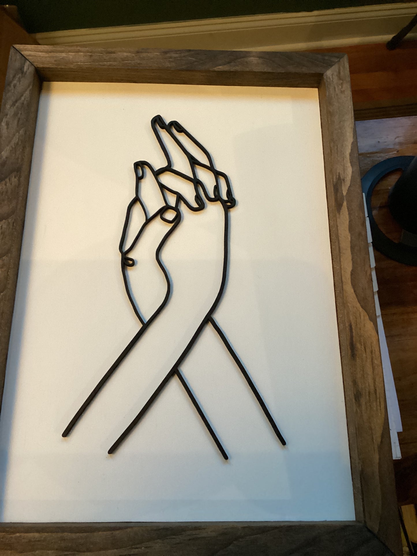 Framed lined art