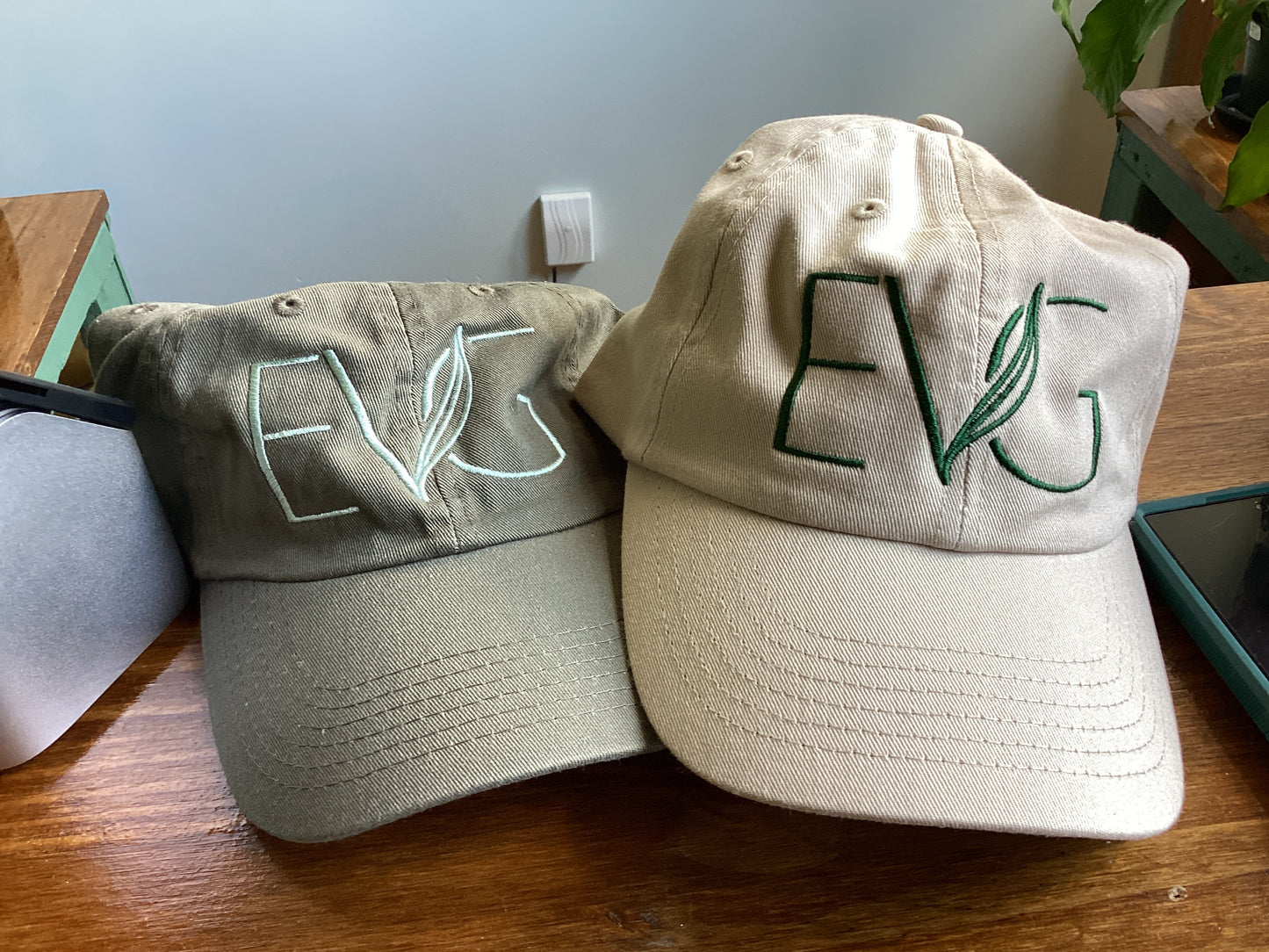 Evergreen Dad Caps (hats)